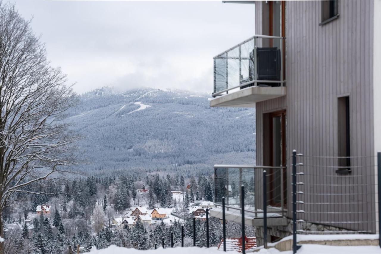 Apart Invest Szklarska 800 C7 I C14 ชกลาร์สกา ปอเรมบา ภายนอก รูปภาพ